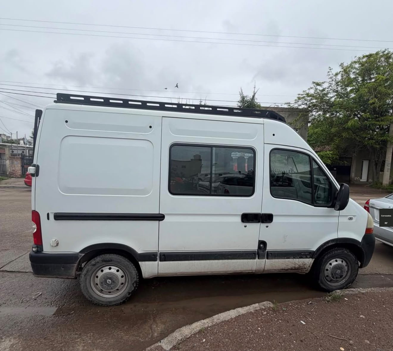 Renault Master furgón 2012 · Vista lateral